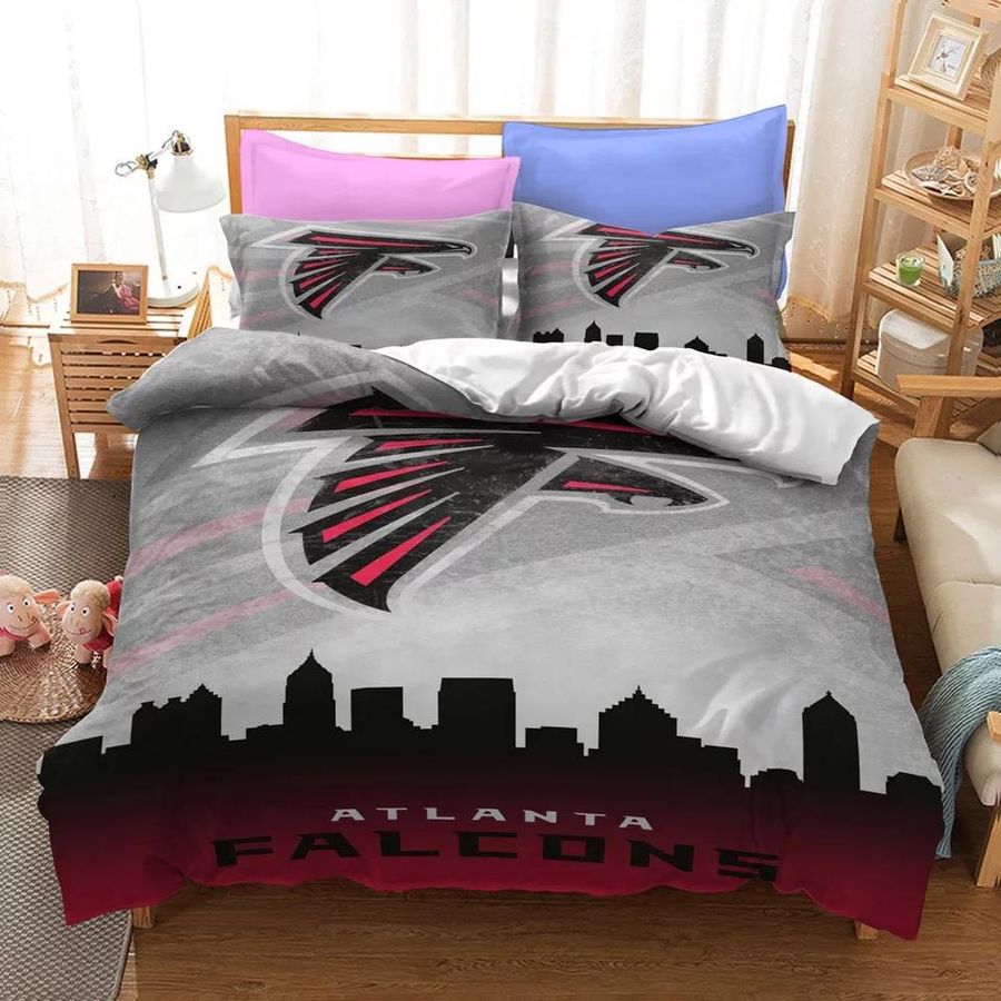 Atlanta Falcons Nfl #28 Duvet Cover Quilt Cover Pillowcase Bedding