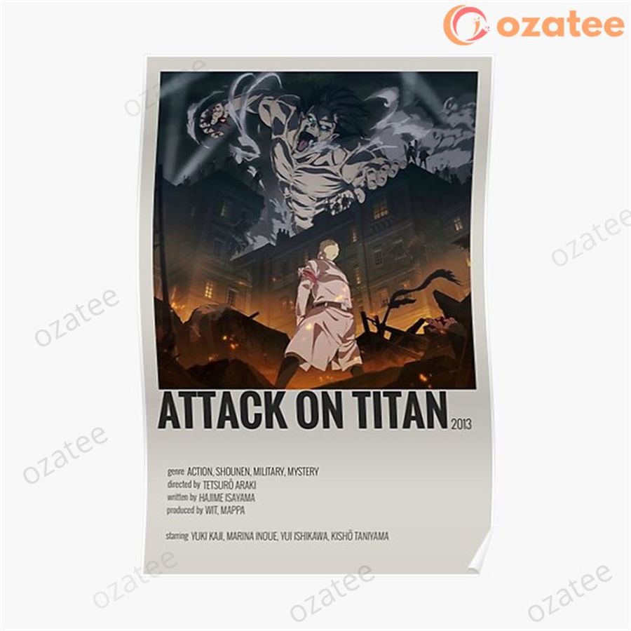 Attack On Titan Alternate Movie Poster Poster Print Home Printing