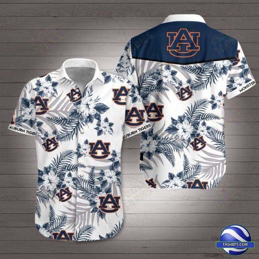 Auburn Tigers NCAA Hawaiian Shirt And Shorts