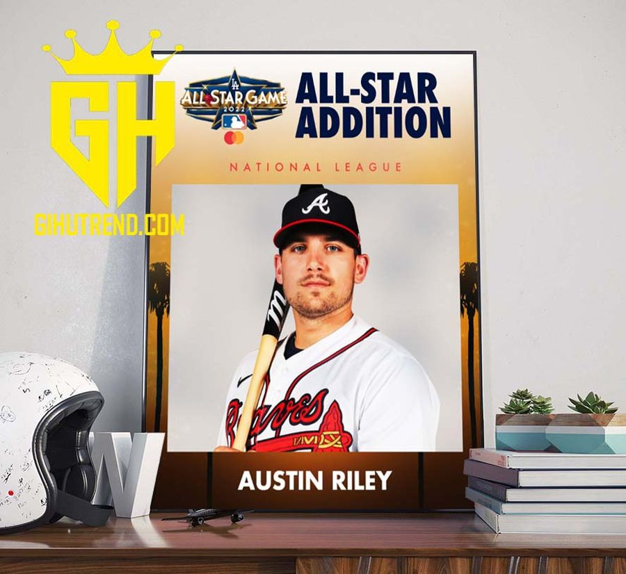 Austin Riley 2022 All-Star Game Poster Canvas