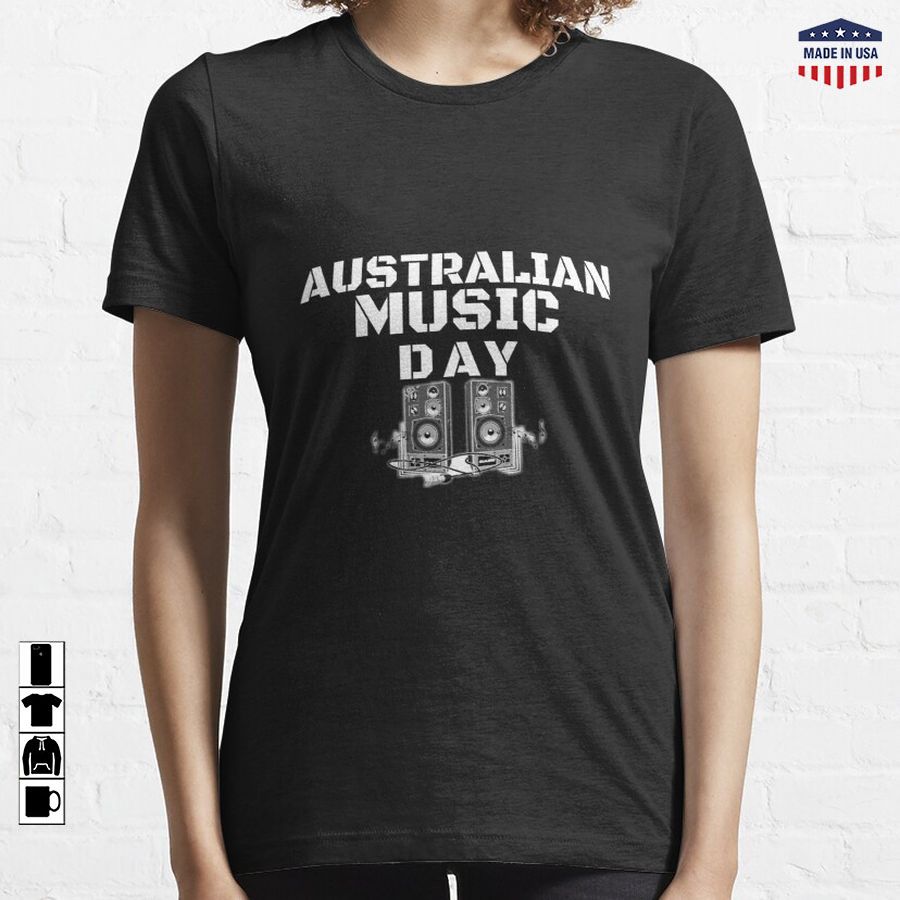 Australian Music Day 2020 Music Teacher Like A Normal Teacher Except Much Cooler Music Teacher Gift  Essential T-Shirt