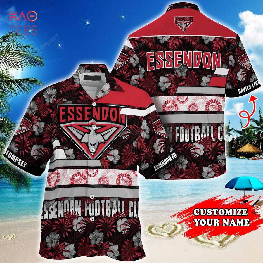 [Available] Essendon AFL-Custom Super Hawaiian Shirt Summer