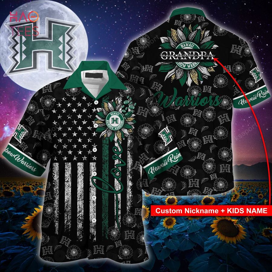 [Available] Hawaii Rainbow Warriors Hawaiian Shirt