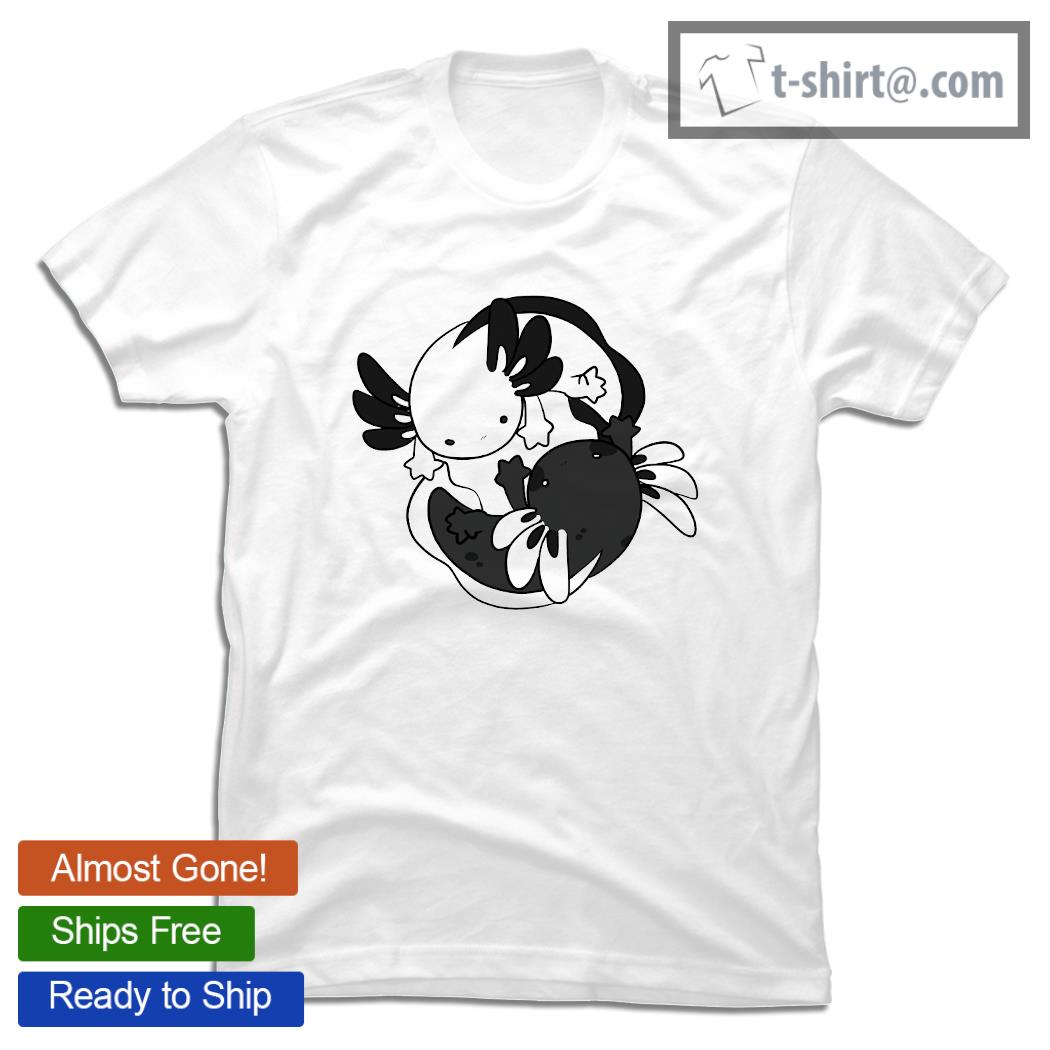 Axolotl Yin-Yang shirt