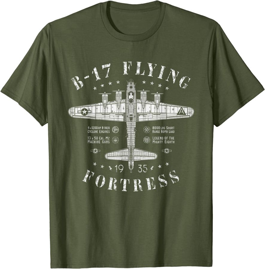 B-17 Flying Fortress  Vintage WWII Aircraft  B17 Bomber