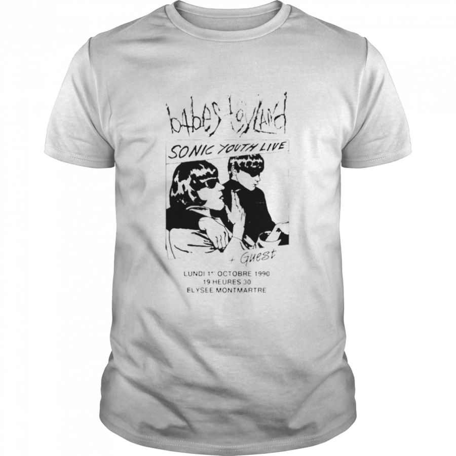 Babes In Toyland Sonic Youth Live T-Shirt