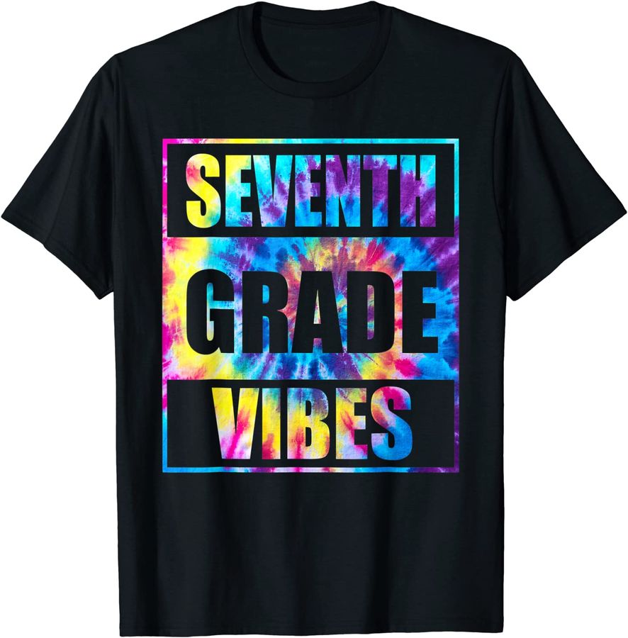 Back To School 7th Grade Vibes Shirt, First Day Teacher Kids_2