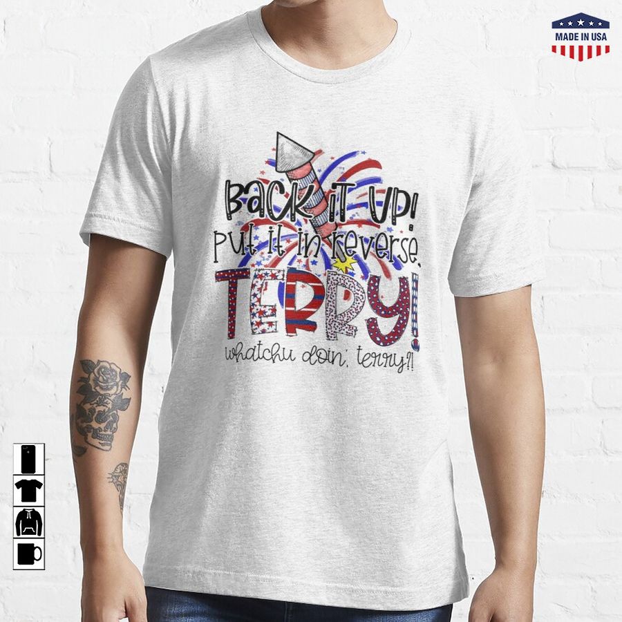 Back up terry vintage Essential T-Shirt