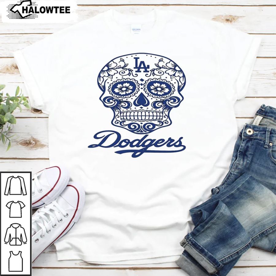 Bad Bunny Dodgers Shirt, Dodgers Sugar Skull, Los Angeles Dodgers Shirt, World Champions 2020
