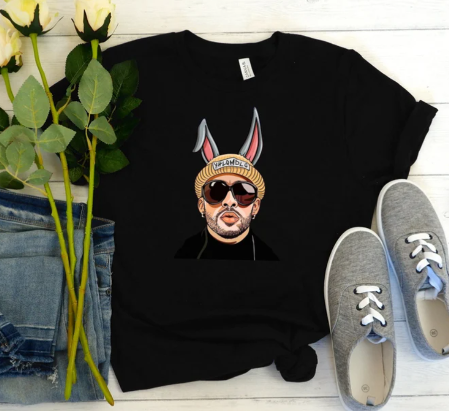 Bad Bunny Vintage Merch, Bad Bunny T-Shirt.png