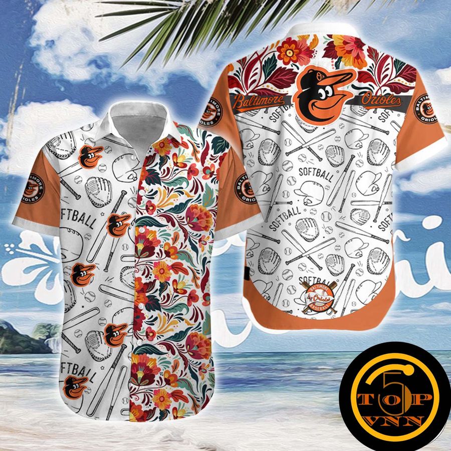 Baltimore Orioles Hawaiian Shirt And Shorts