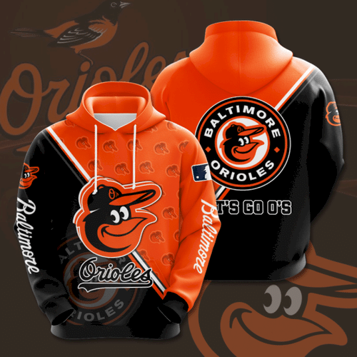 Baltimore Orioles Red Camo 3D Hoodie - T-shirts Low Price