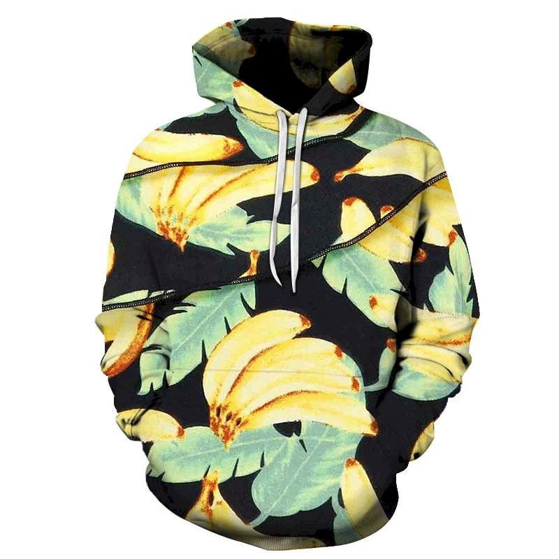 Bananas 3D Sweatshirt Hoodie Pullover Custom