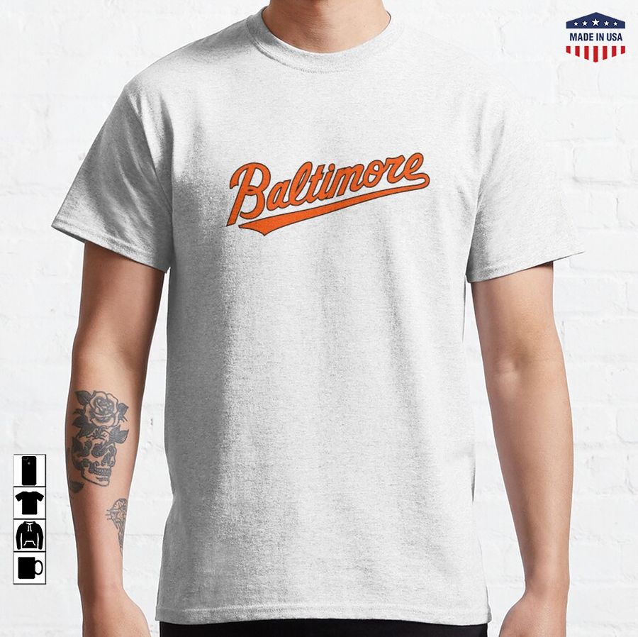 Baseball Baltimore Icon Classic T-Shirt
