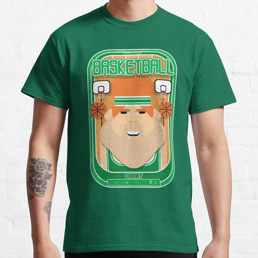 Basketball Green - Court Dunkdribbler - Josh version Classic T-Shirt