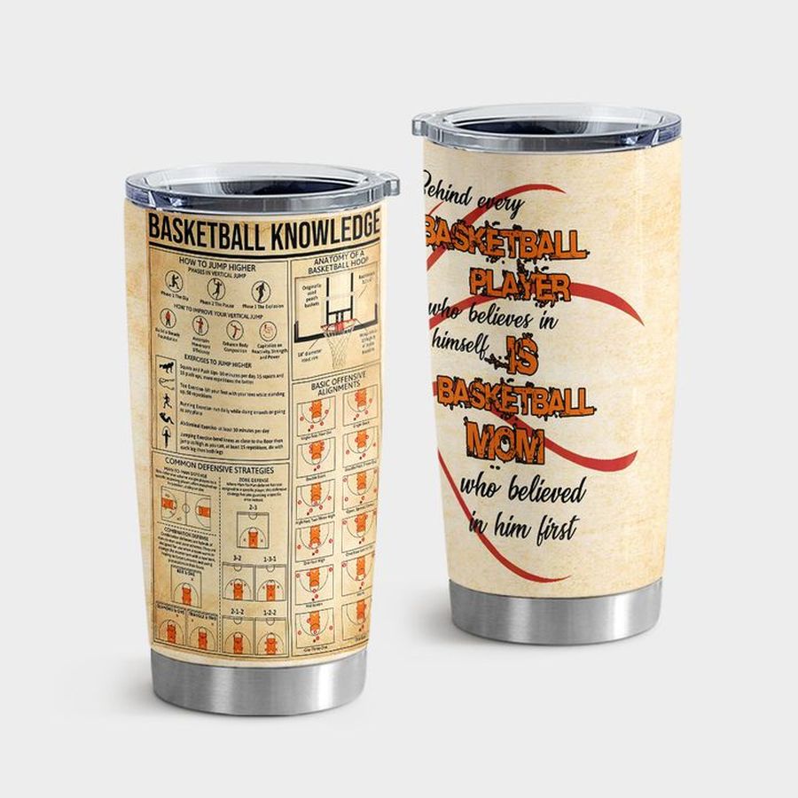 Basketball Insulated Cups, Basketball Knowledge Tumbler Tumbler Cup 20oz , Tumbler Cup 30oz, Straight Tumbler 20oz