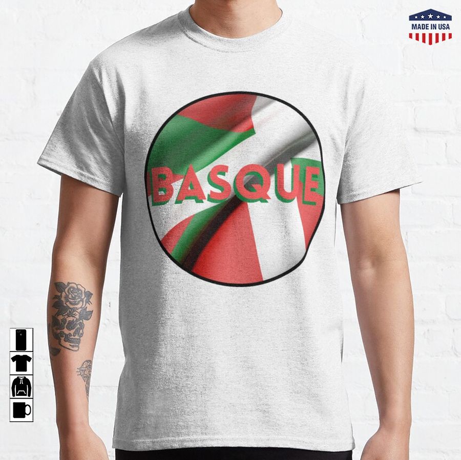 Basque Country T-ShirtBasque Country Flag Classic T-Shirt