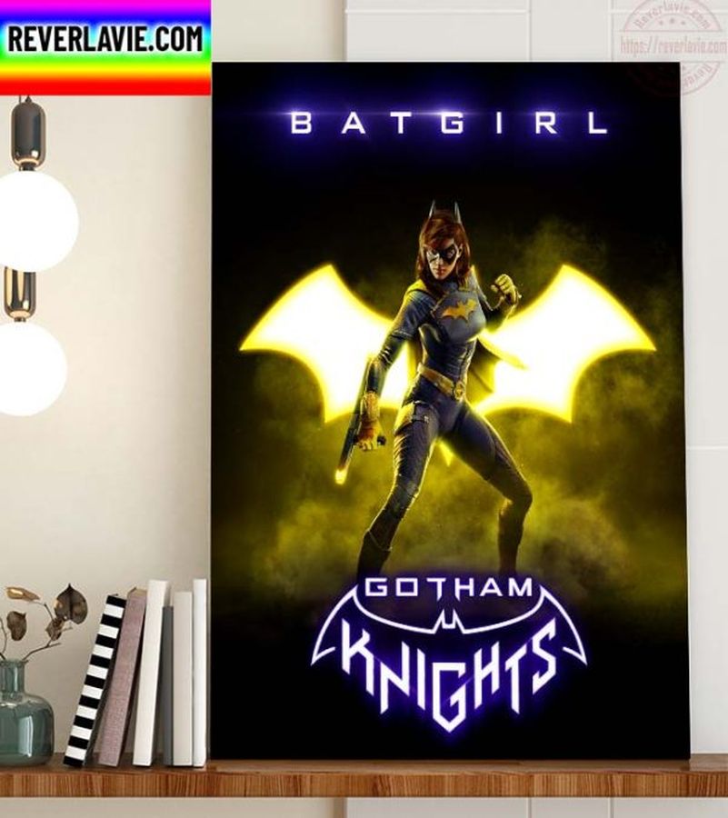 Batgirl Gotham Knights Home Decor Poster Canvas