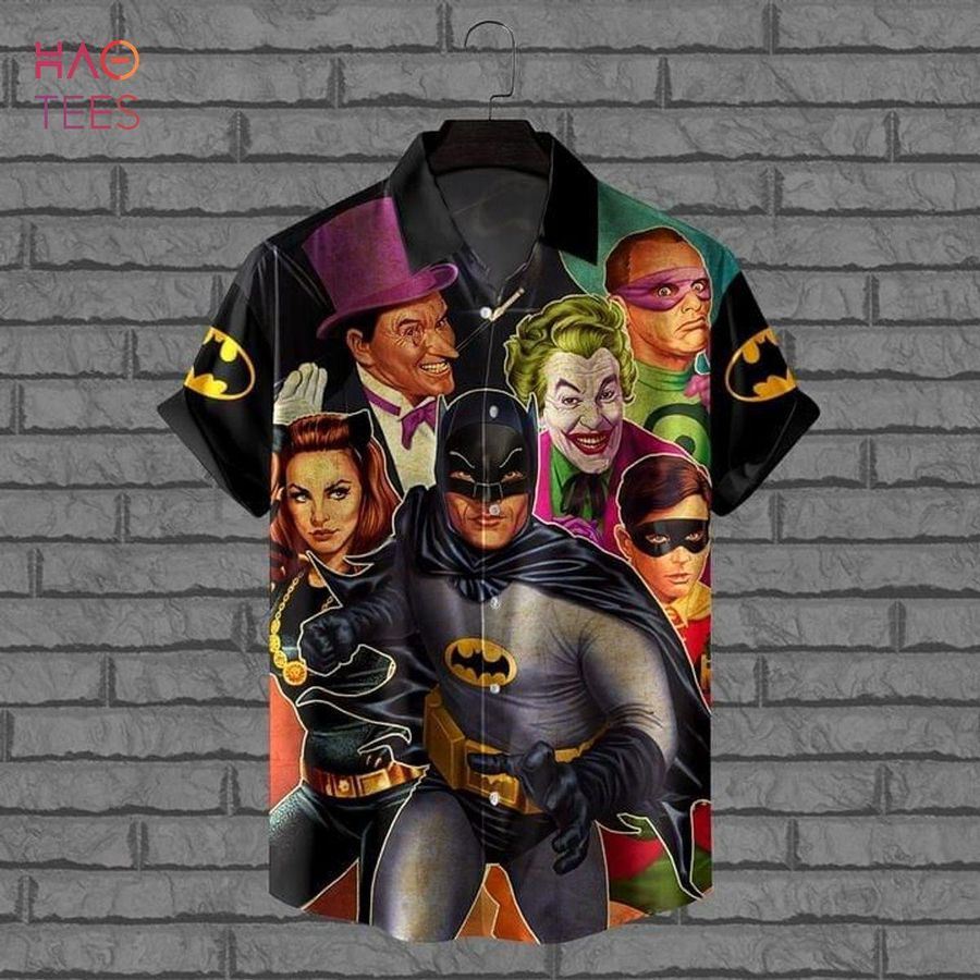 Batman 2 Print Hawaiian Shirt
