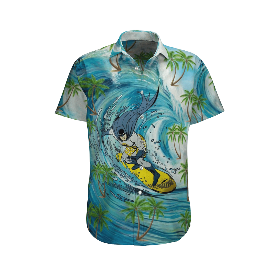 Batman Beach Surfing Hawaiian Shirt Summer Shirt.png