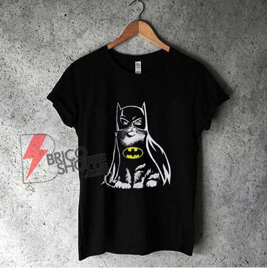 Batman Cat Shirt – Cat Lover Shirt – Parody Shirt – Funny Shirt On Sale
