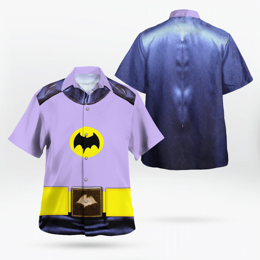 Batman Uniform 1966 Hawaiian Shirt.png