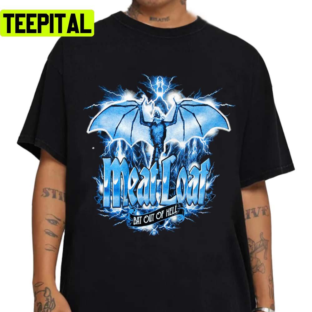 Bats Design Meatloaf Unisex T-Shirt