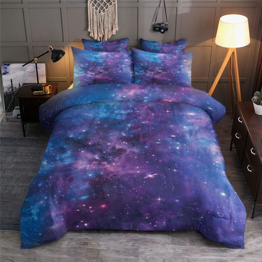 Beautiful Galaxy Space Bedding Set