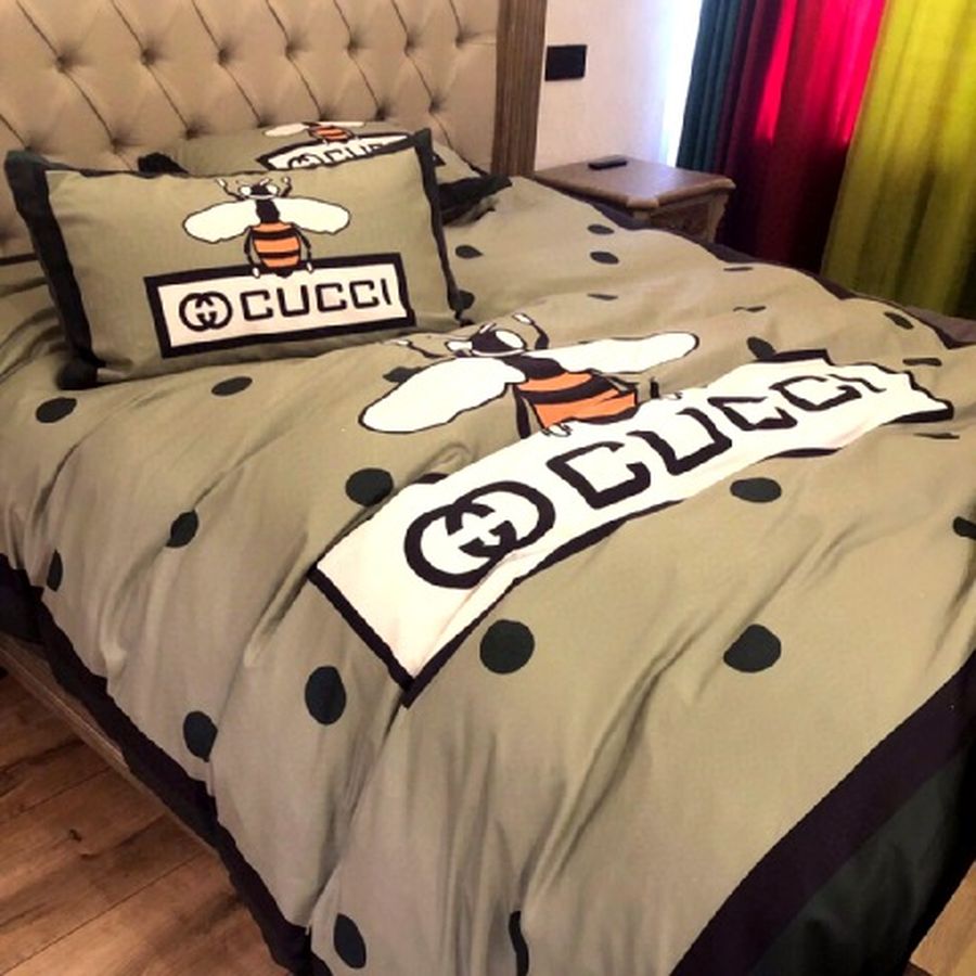 Bee Gc Gucci Luxury Brand Type 12 Bedding Sets Quilt