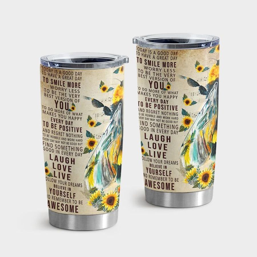 Bee Insulated Cups, Bee Sunflower Tumbler Tumbler Cup 20oz , Tumbler Cup 30oz, Straight Tumbler 20oz