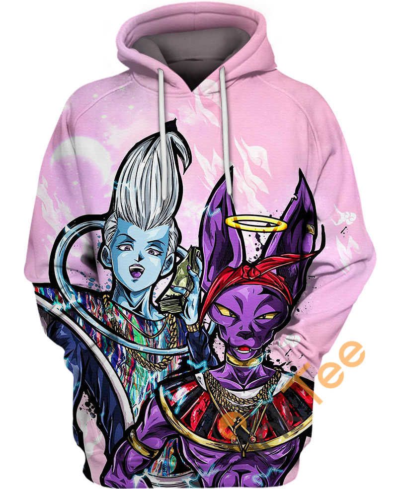 Beerus And Whis Hoodie 3D