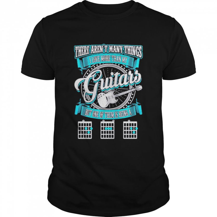 Being A Dad Guitarist Shirt