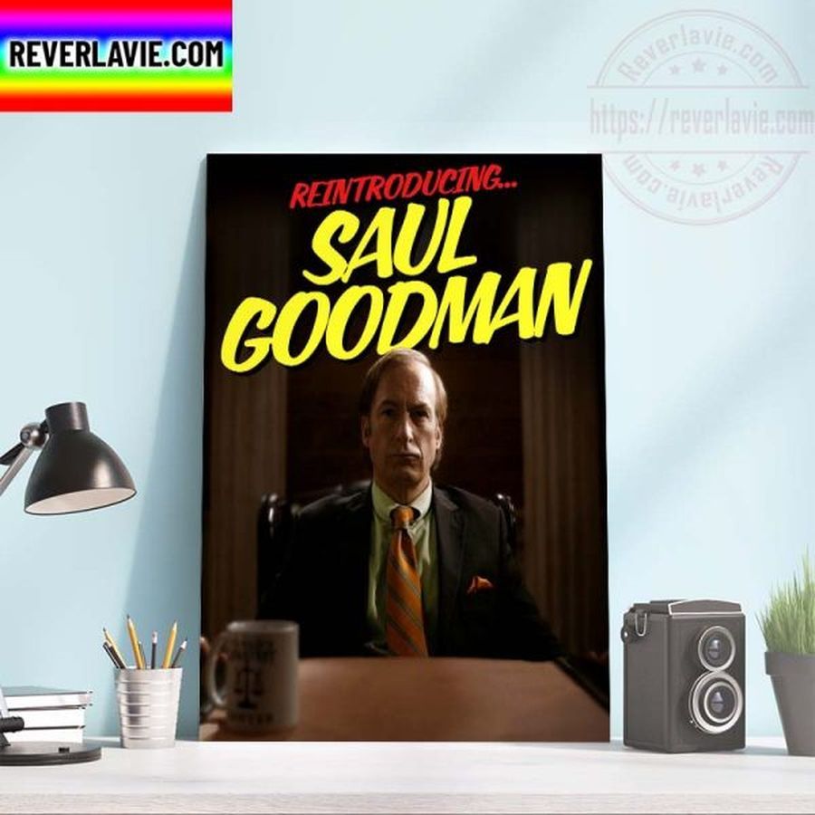 Better Call Saul Reintroducing Saul Goodman Home Decor Poster Canvas