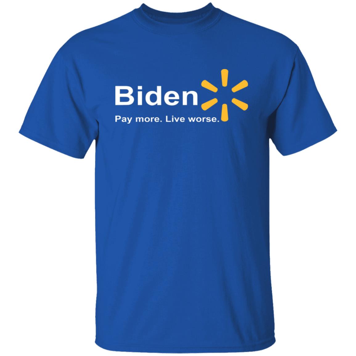 Biden – Pay More Live Worse Shirt