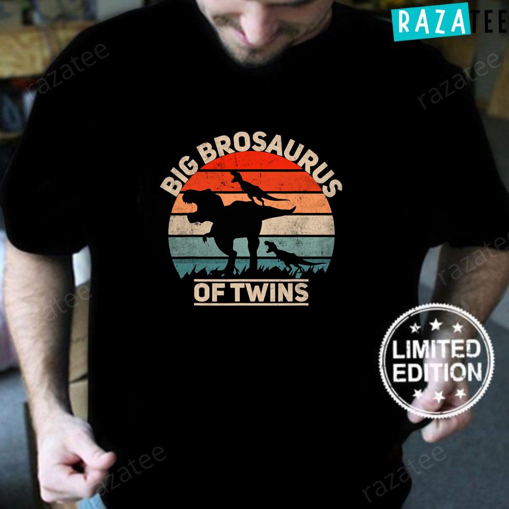 Big Brosaurus of Twins, Big Brother of Twins Annonce T-Shirt
