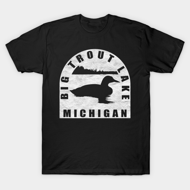 Big Trout Lake Loon Michigan T-shirt, Hoodie, SweatShirt, Long Sleeve