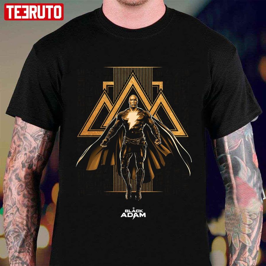 Black Adam Gold Unisex T-Shirt
