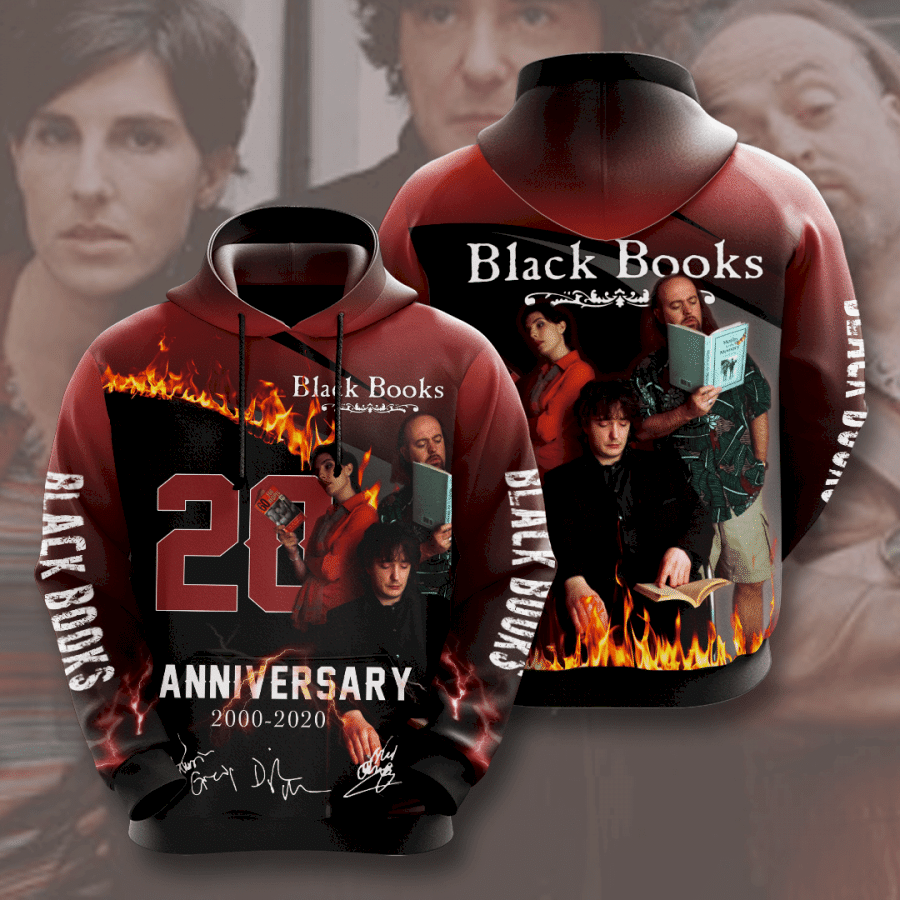 Black Books Hoodie 3D All Over Print For Men And Women IPQ3333