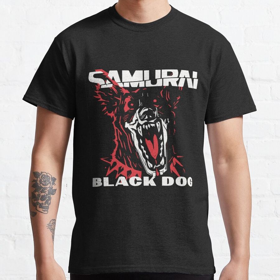 Black dog Classic T-Shirt