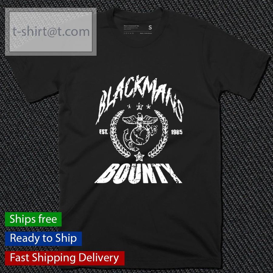 Black Mans Bounty EST 1985 T-shirt
