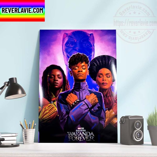 Black Panther Wakanda Forever New Poster Home Decor Poster Canvas
