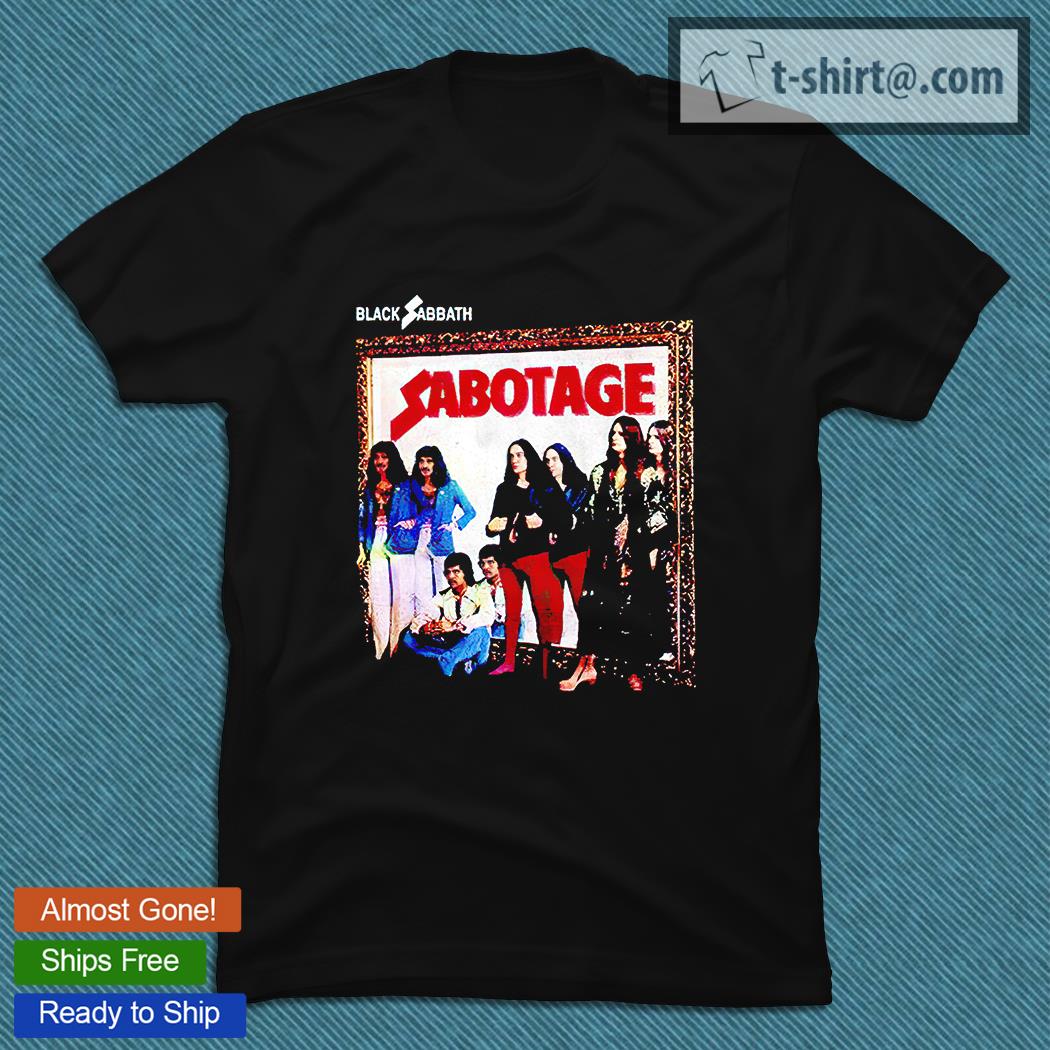 Black Sabbath Sabotage T-shirt