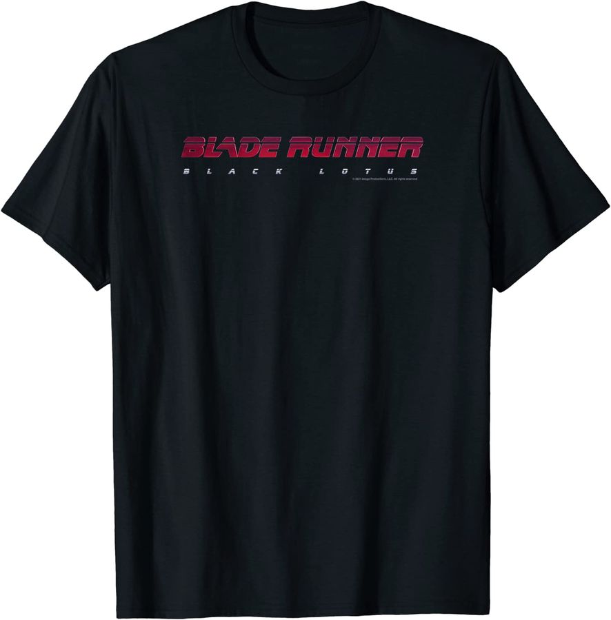 Blade Runner Black Lotus Red Logo