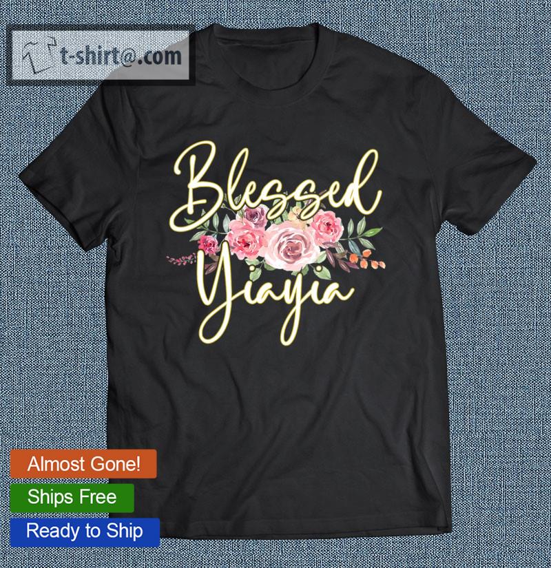 Blessed Yiayia Grandmother Lifetime Membership T-shirt