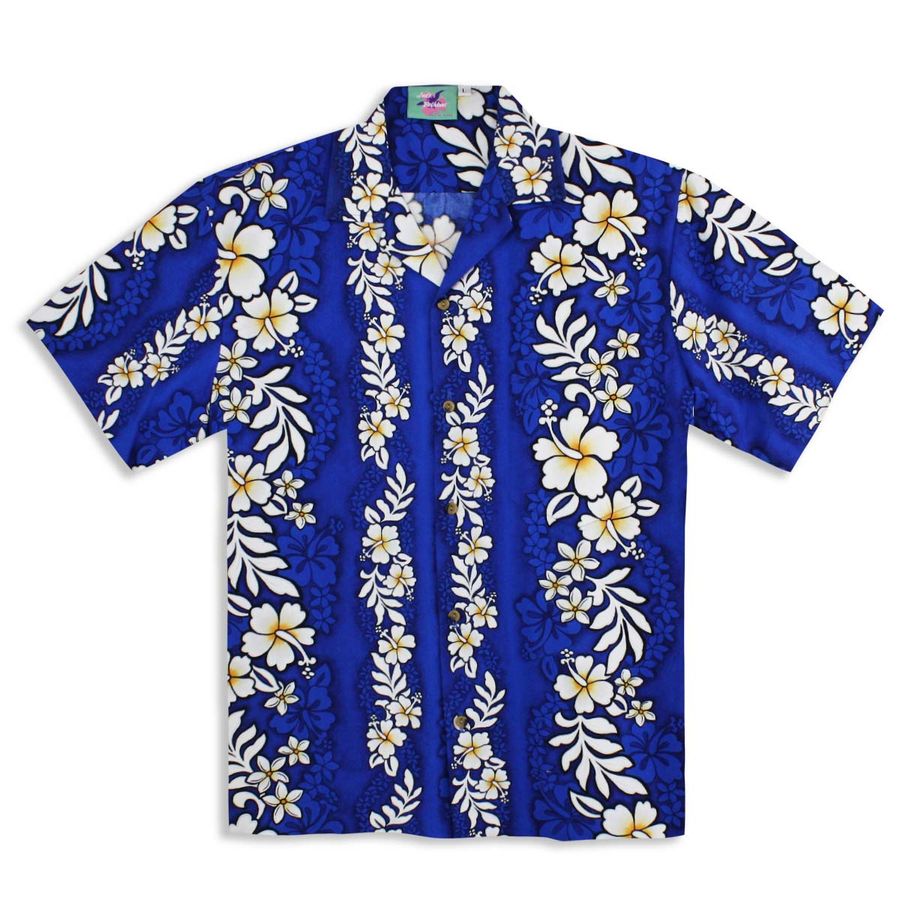 Bliss Blue Hawaiian Shirt And Shorts