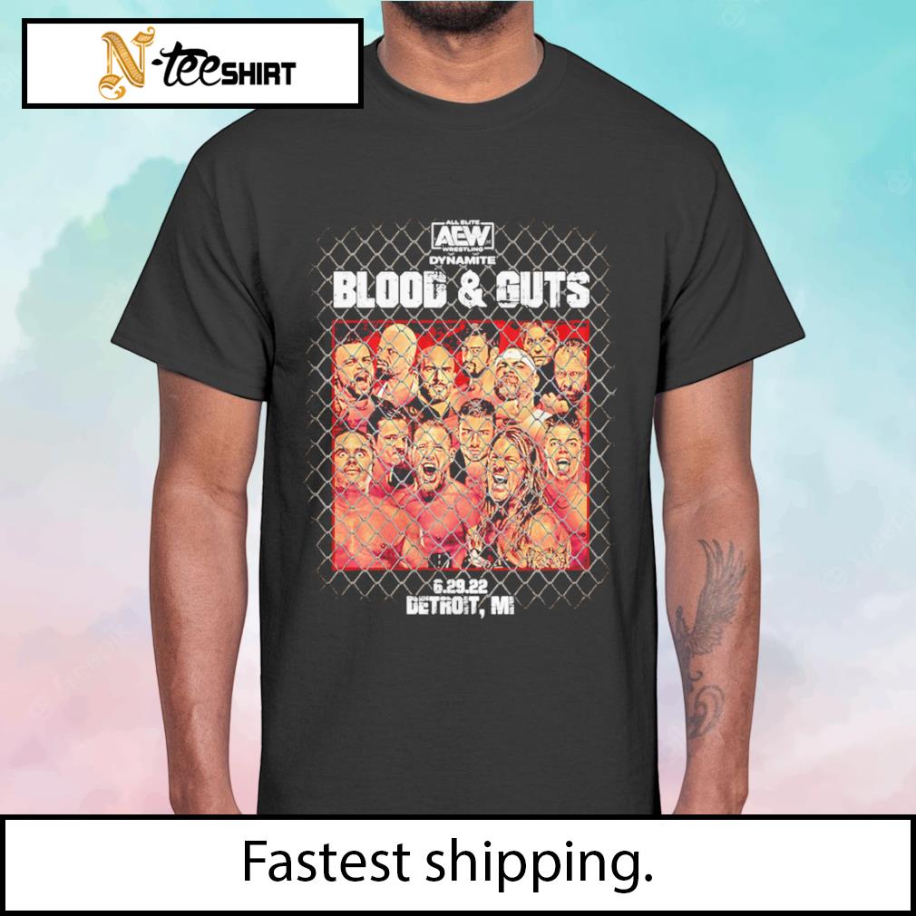 Blood and Guts 2022 Event shirt