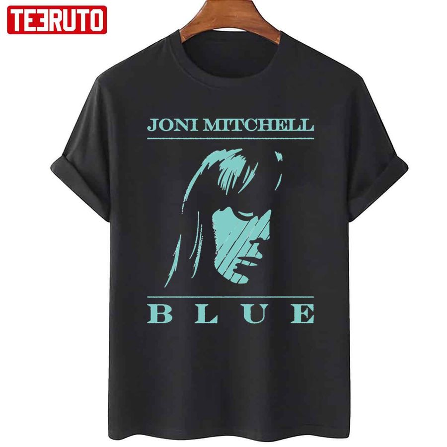 Blue Joni Mitchell Vintage Unisex T-Shirt