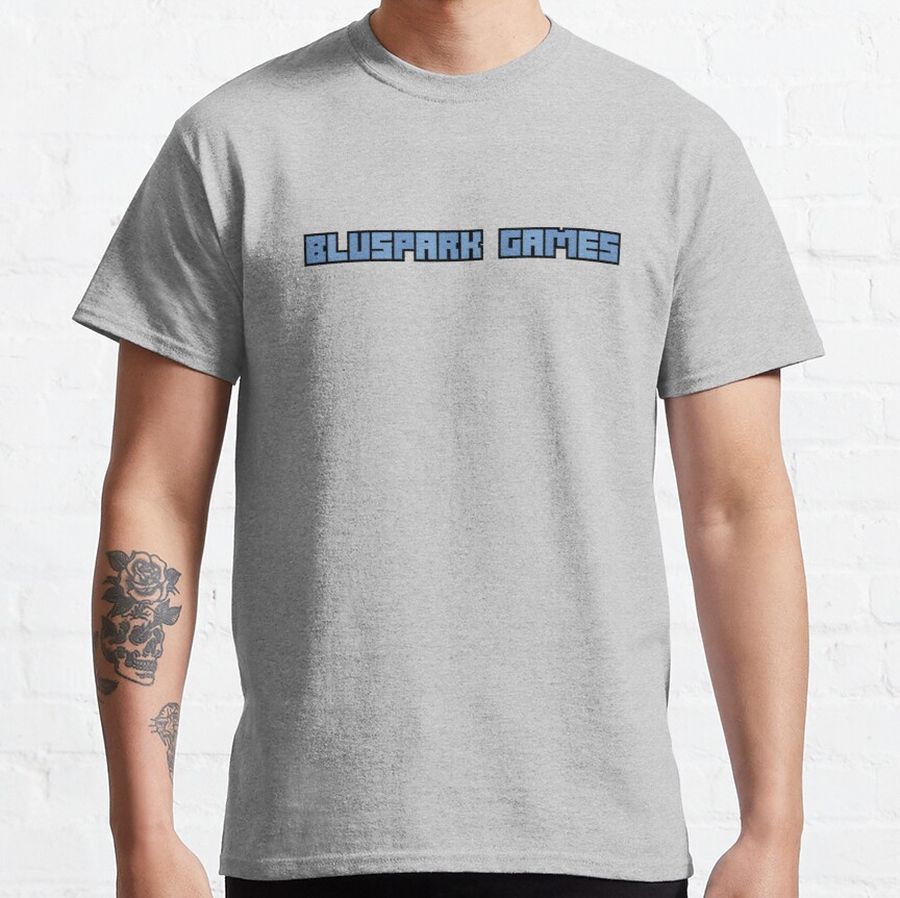 Bluspark Games Text Logo Classic T-Shirt