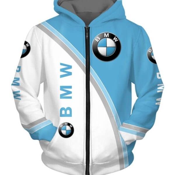 BMW BMW Logo BMW Full All Over Print 3D Hoodie Sweatshirt