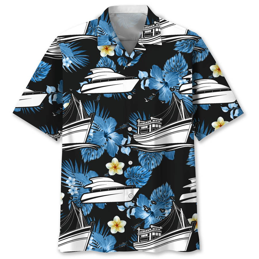 Boat Nature Hawaiian Shirt.png